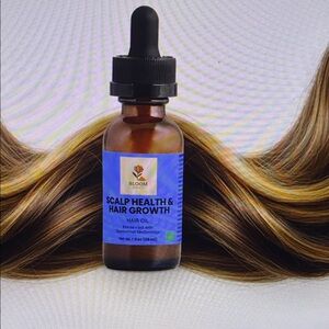 Bloom Hair Oil with Brown and Blonde Tones